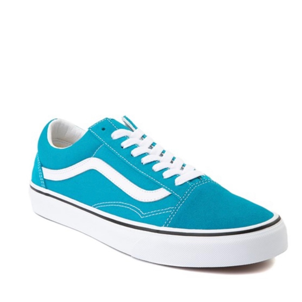 Vans Old Skool Skate Shoe - Blue Sea - Picture 4 of 7